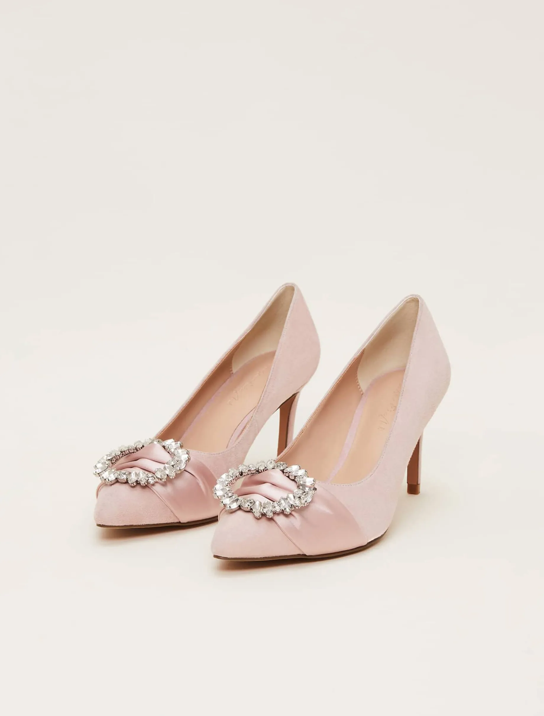 Embellished Court Shoe