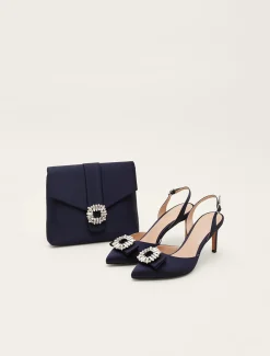 Embellished Envelope Clutch Bag