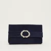 Embellished Slim Clutch Bag