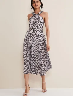 Ember Printed Dress