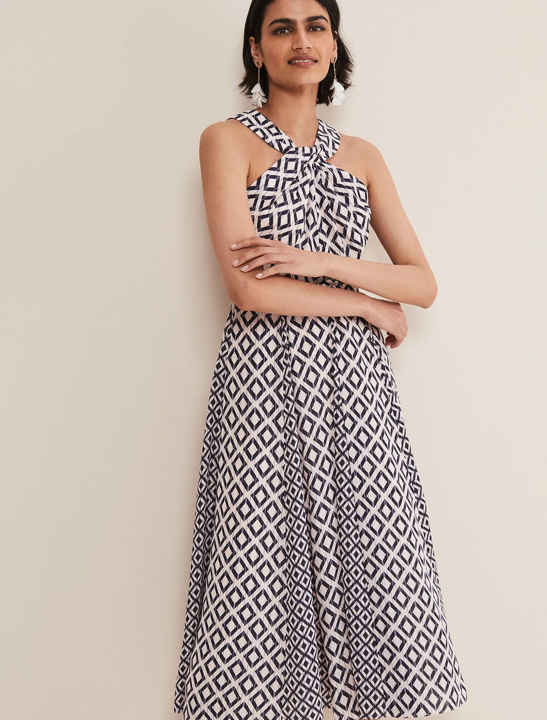 Ember Printed Dress
