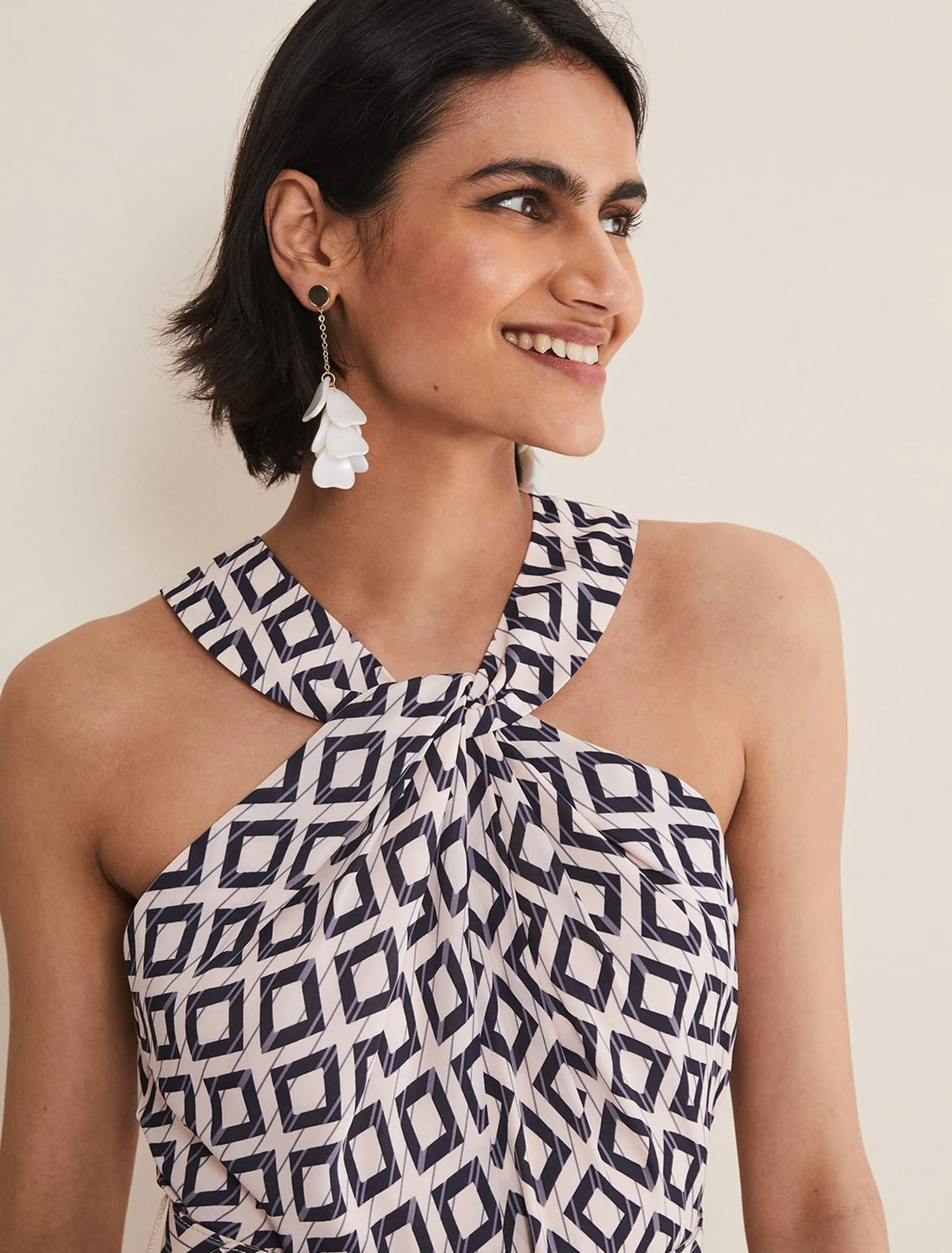 Ember Printed Dress