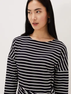 Emerson Stripe Tie Side Dress