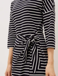 Emerson Stripe Tie Side Dress