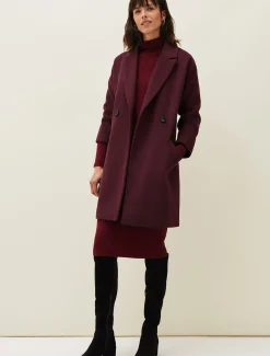 Emery Double Breasted Wool Coat