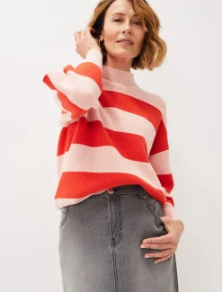 Emilia Stripe Chunky Jumper
