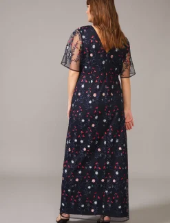 Emily Embroidered Maxi Dress