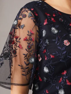 Emily Embroidered Maxi Dress
