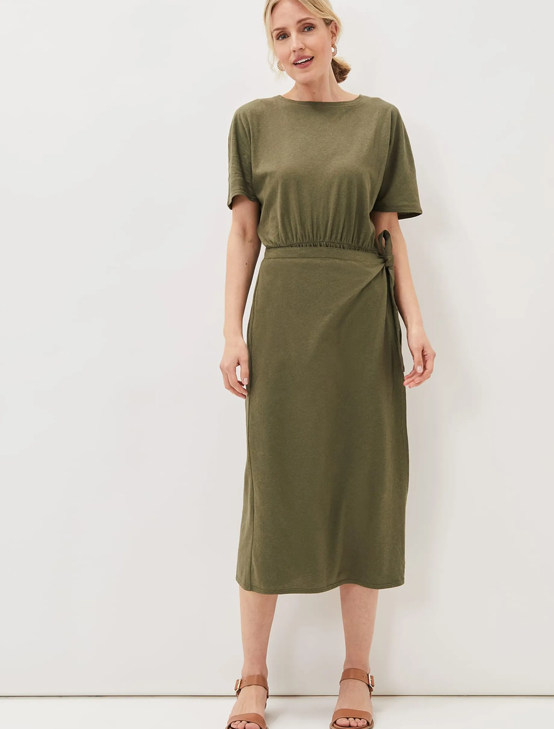Emmalyn Cotton Midi Dress