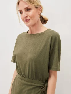 Emmalyn Cotton Midi Dress