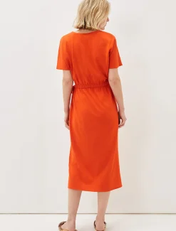 Emmalyn Cotton Midi Dress