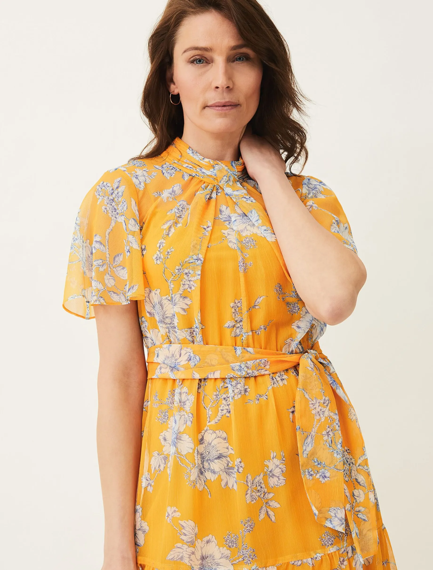 Emmalyn Tiered Georgette Dress