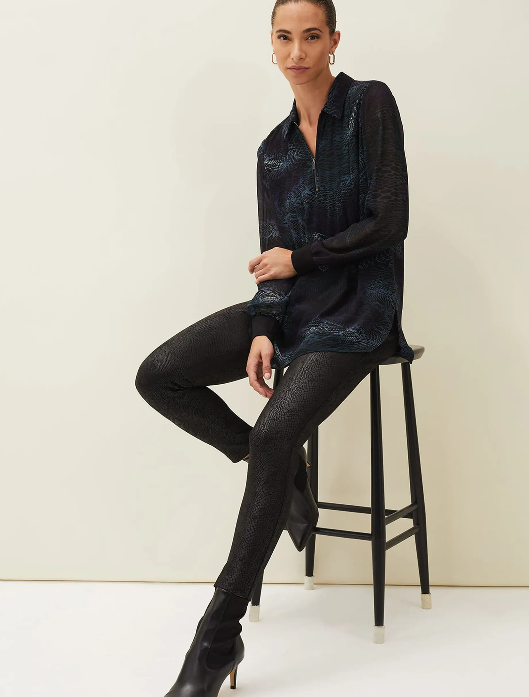 Erica Snake Skin Leggings