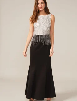 Esme Beaded Fringe Dress