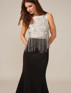 Esme Beaded Fringe Dress