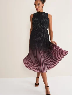 Estella Ombre Midaxi Dress