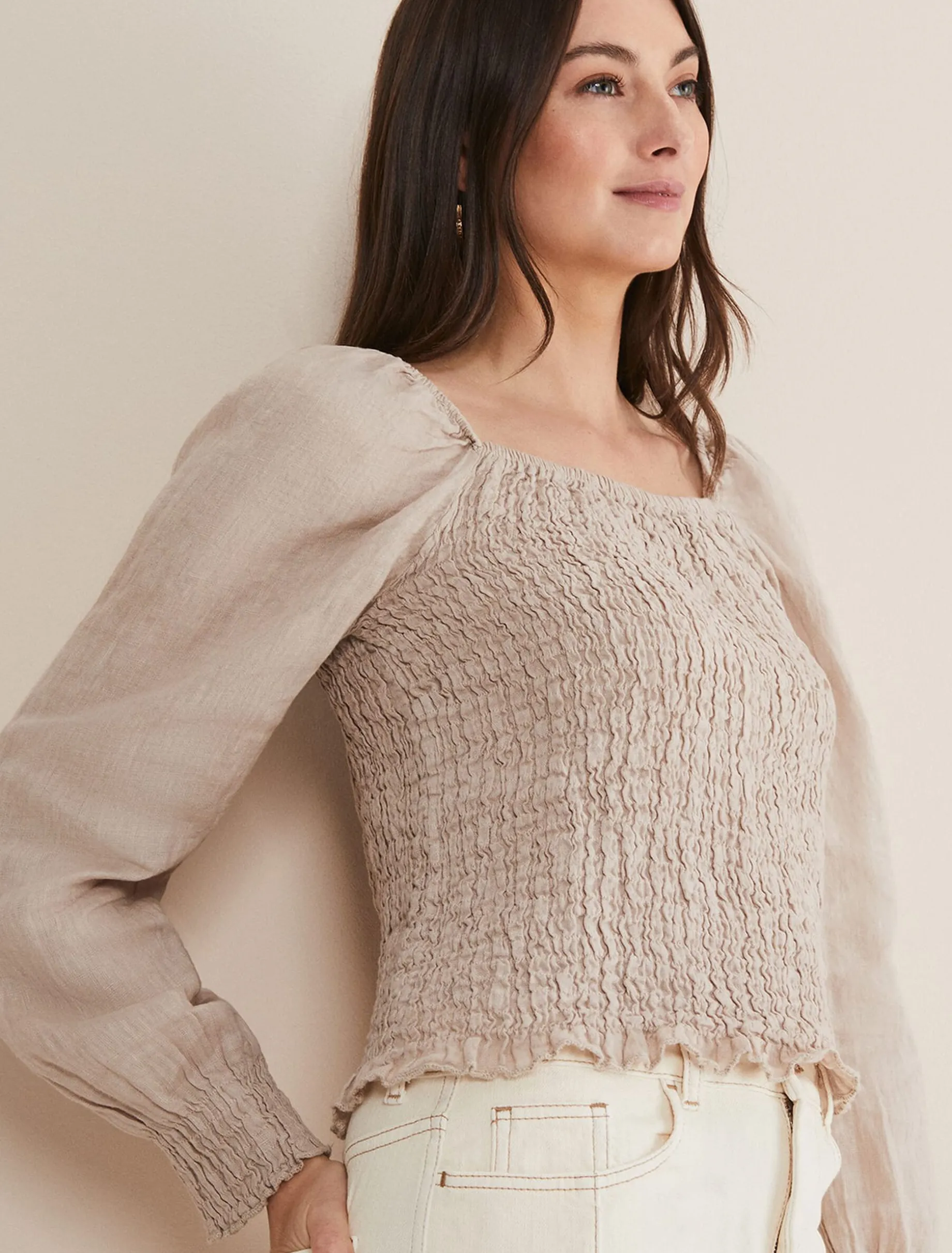 Esty Linen Blouse