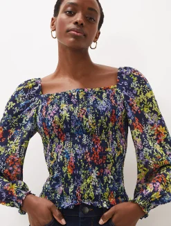Esty Square Neck Blouse