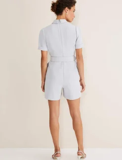 Etta Embelished Collar Playsuit