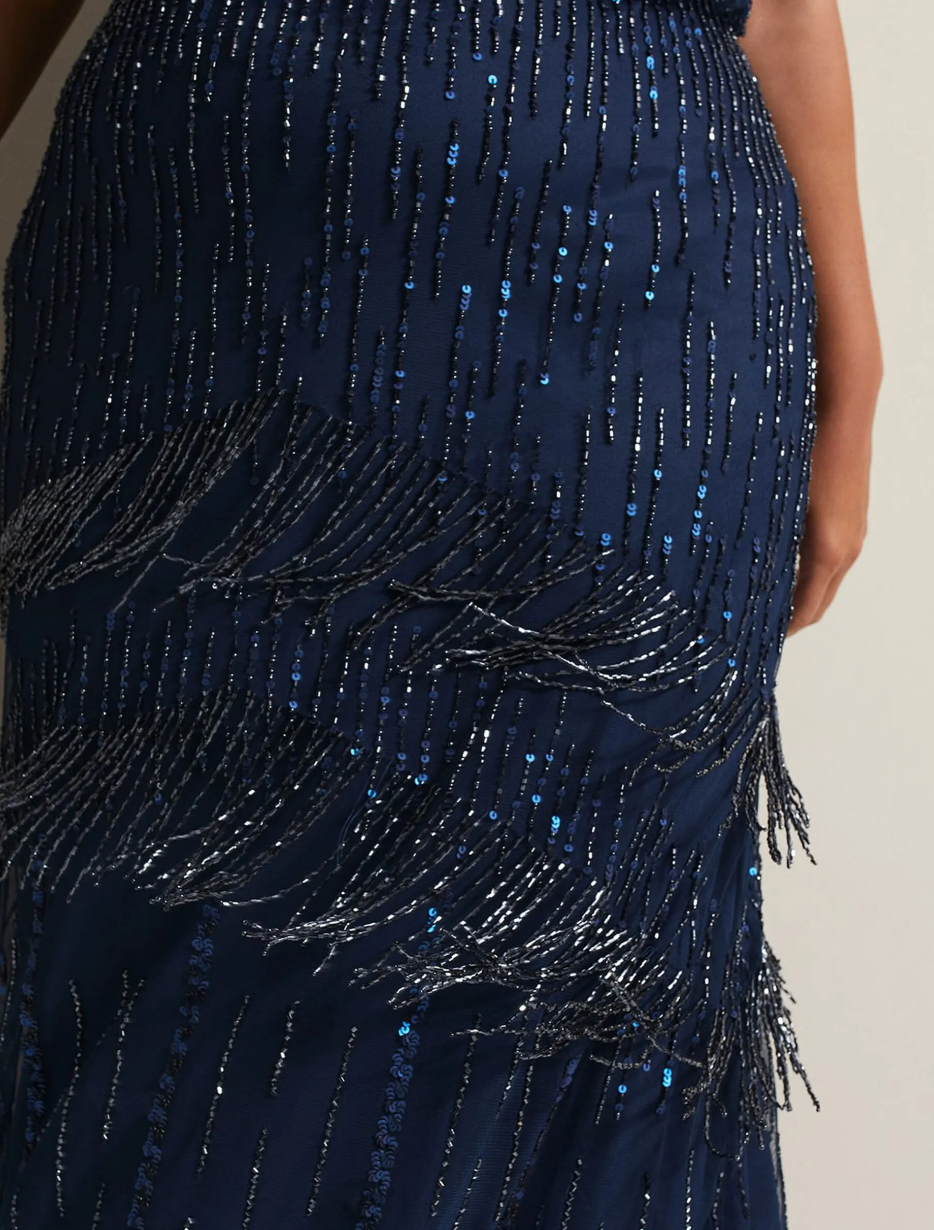Evadine Beaded Maxi Dress