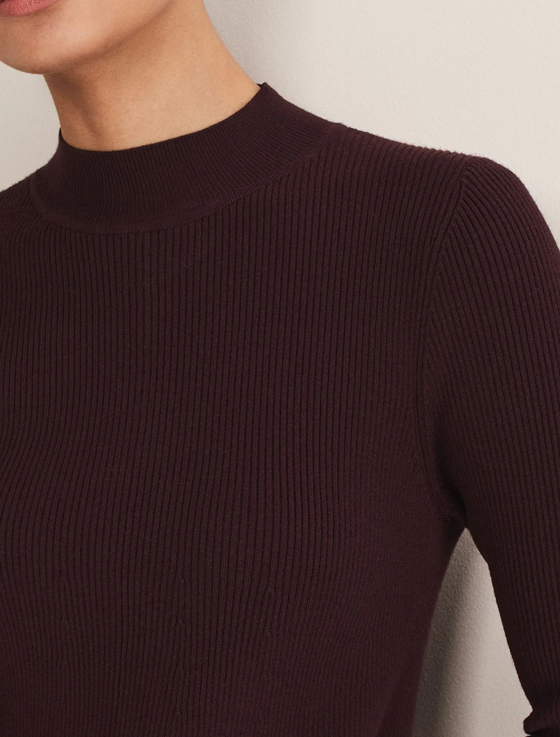 Evelyn Rib Swing Knit Tunic