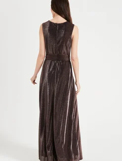 Evelyn Shimmer Maxi Dress