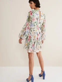 Everleigh Chiffon Floral Mini Dress