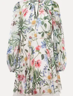 Everleigh Chiffon Floral Mini Dress