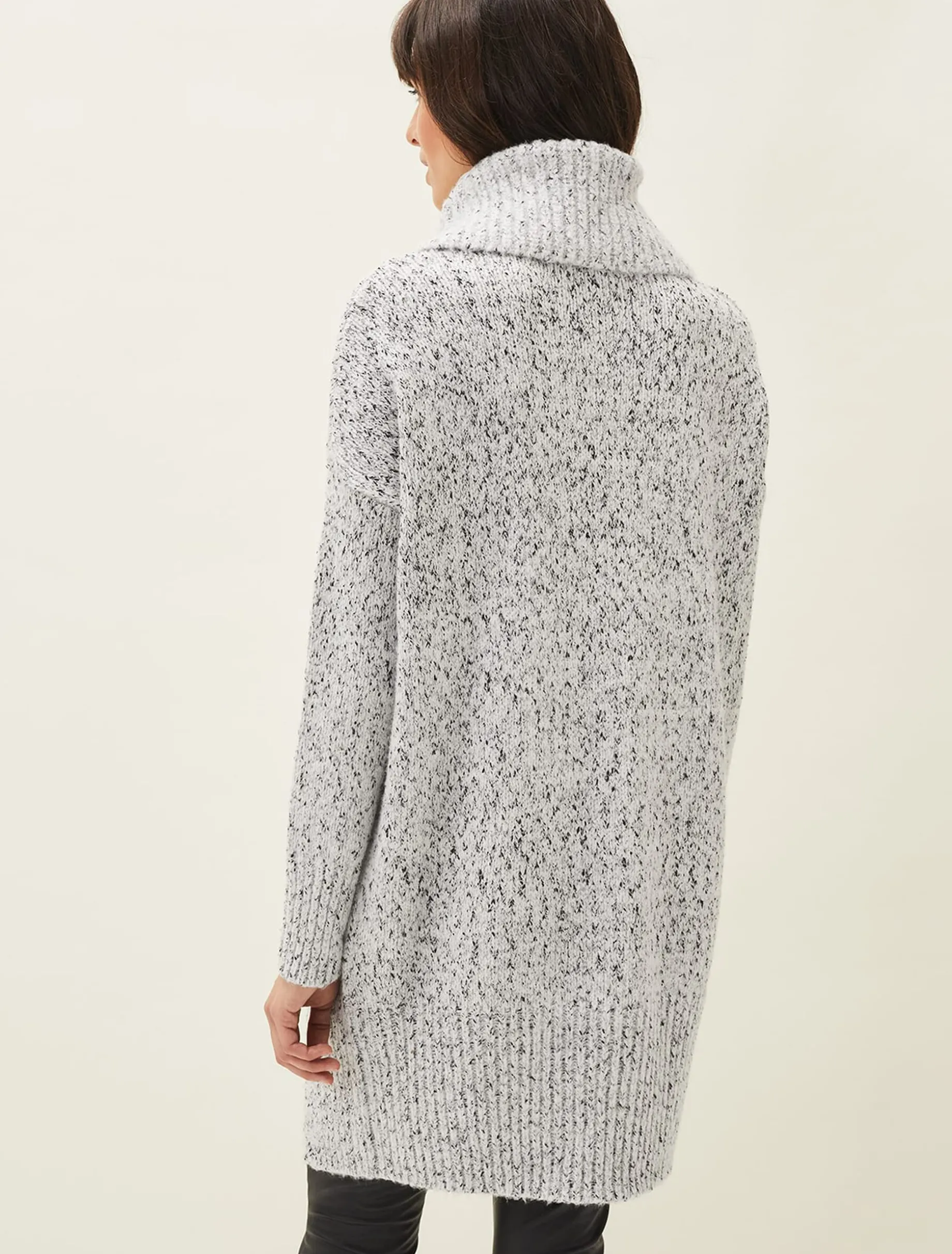 Evia Fleck Knit Jumper Dress