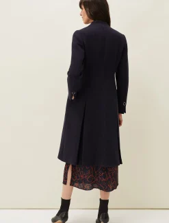Evie-Rose Fit & Flare Wool Coat