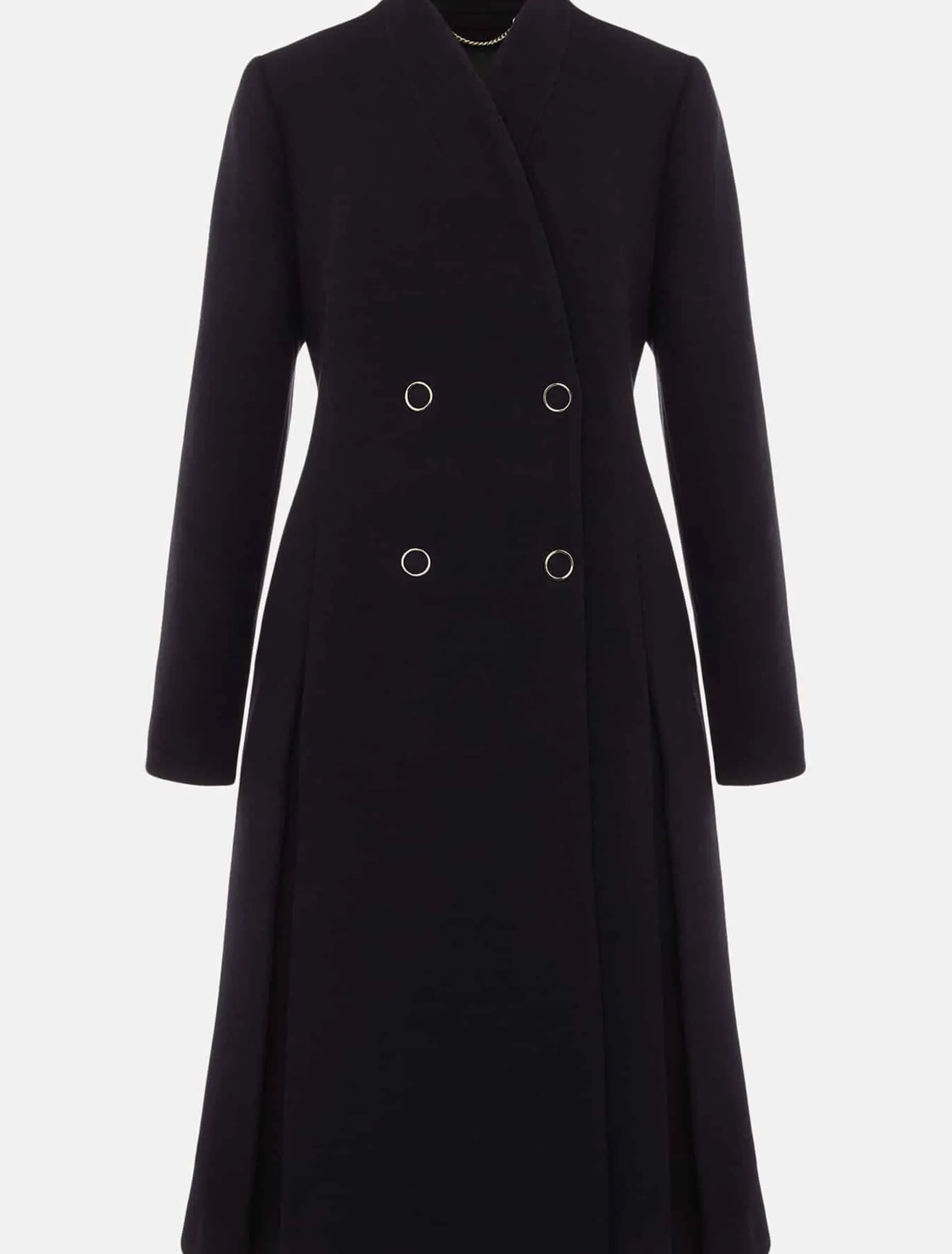 Evie-Rose Fit & Flare Wool Coat
