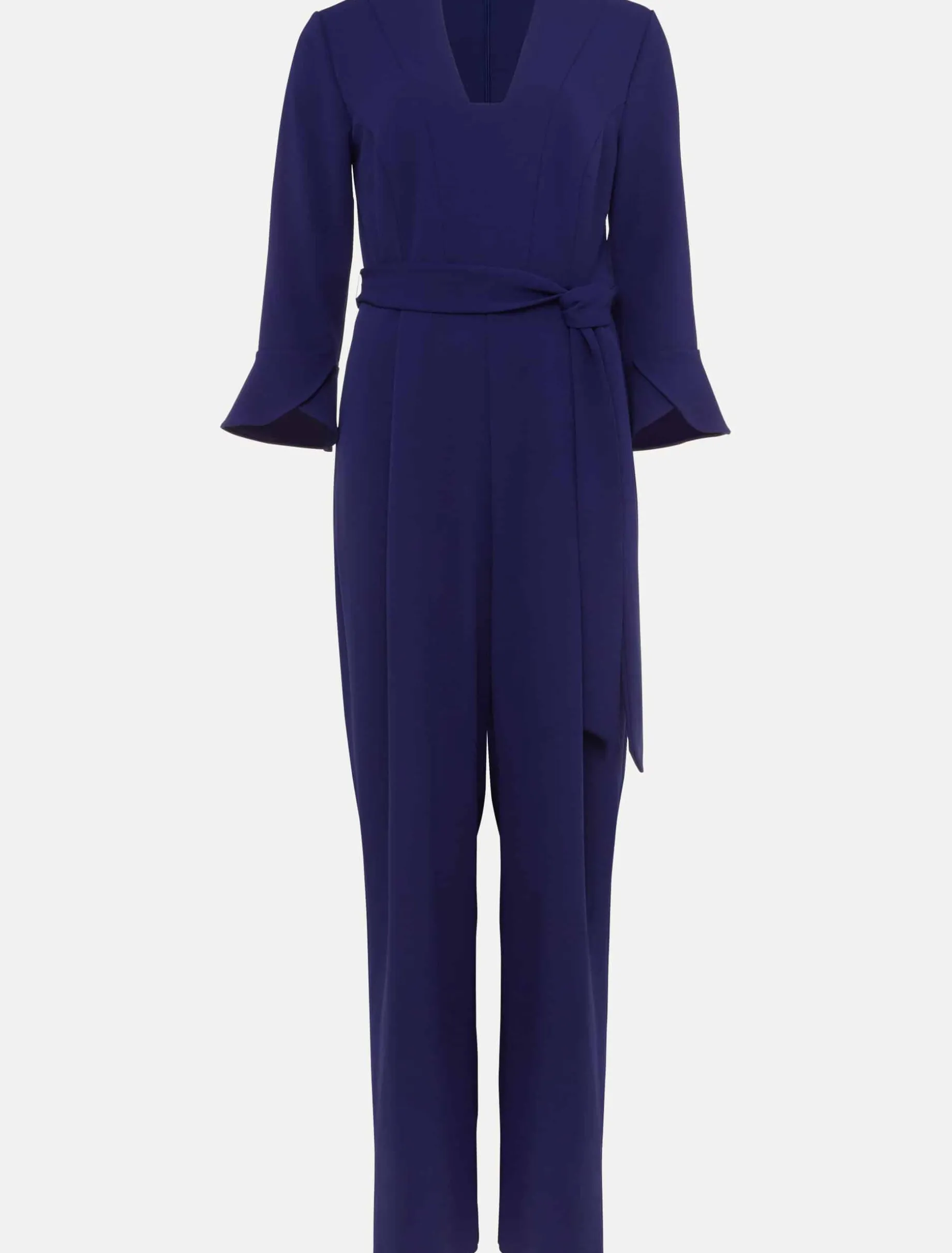 Eydie Fluted Sleeve Jumpsuit