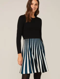 Eylsa Stripe Knit Dress