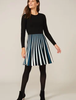 Eylsa Stripe Knit Dress