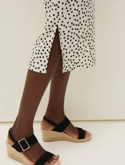 Fae Colourblock Spot Dress