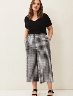 Fae Gingham Culotte