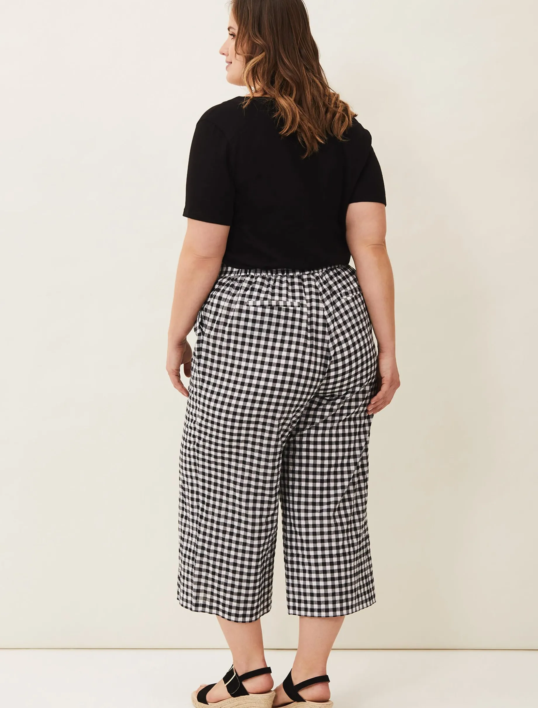 Fae Gingham Culotte