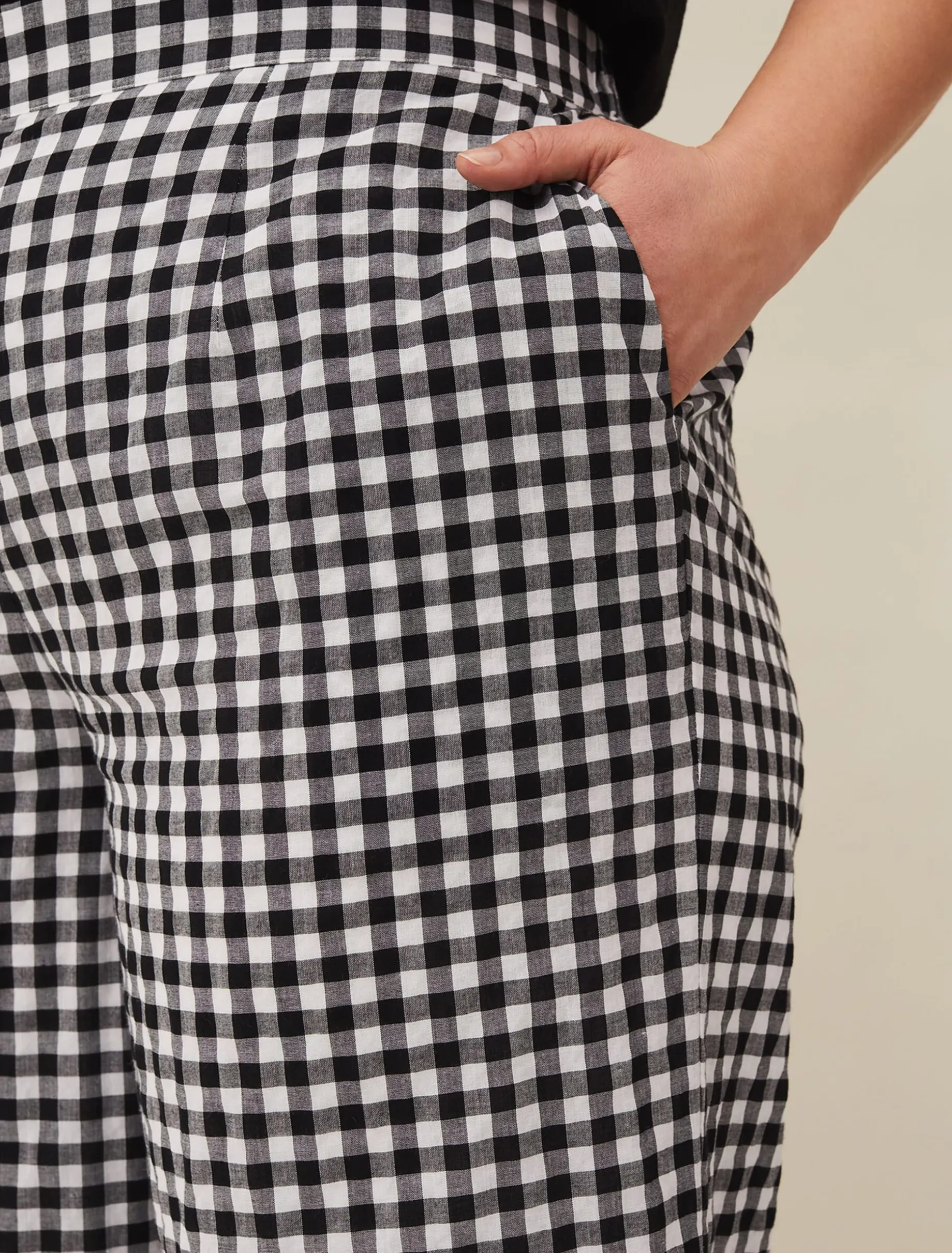 Fae Gingham Culotte