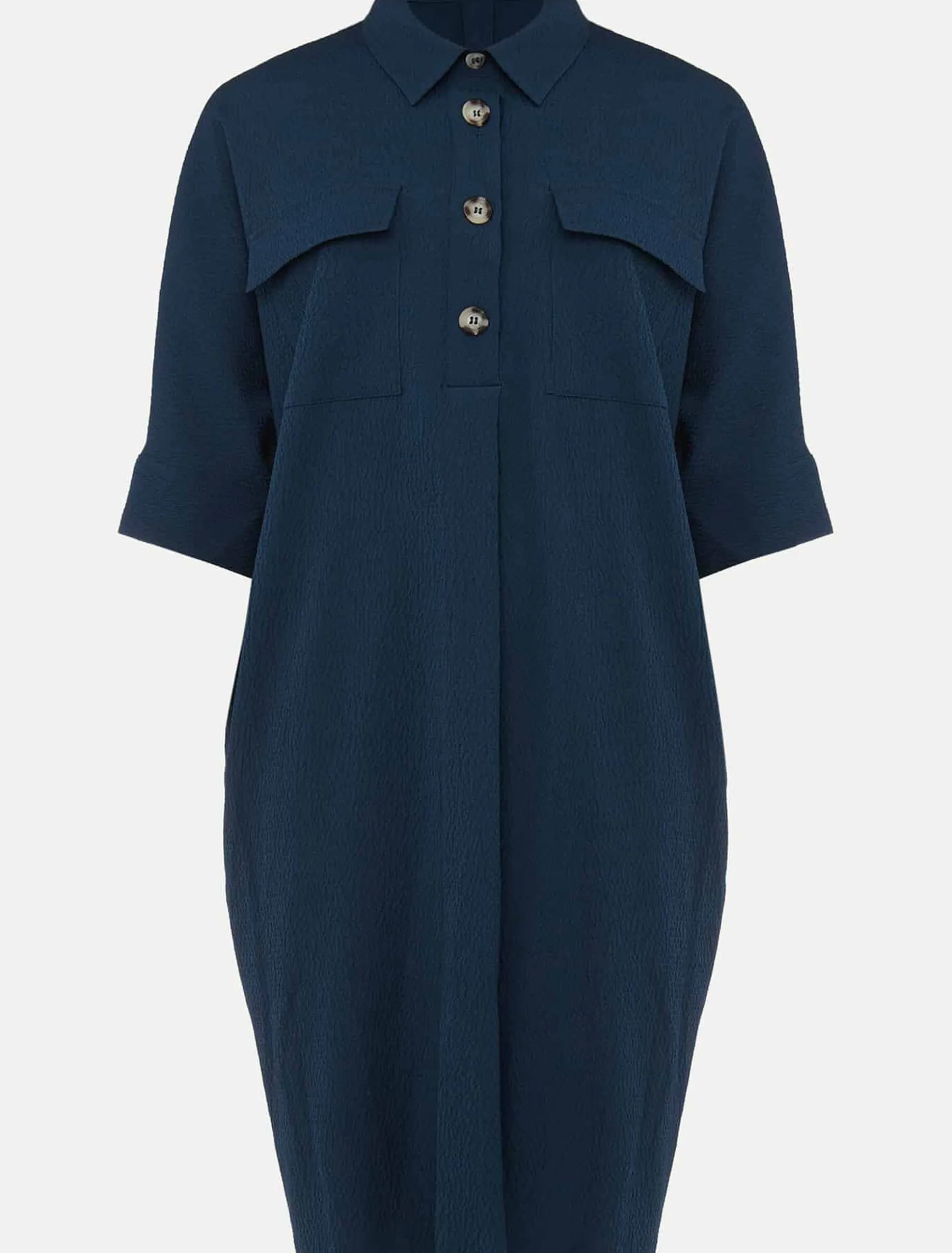 Faye Textured Tunic Dress
