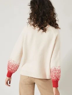 Fayola Ombre Sleeve Jumper
