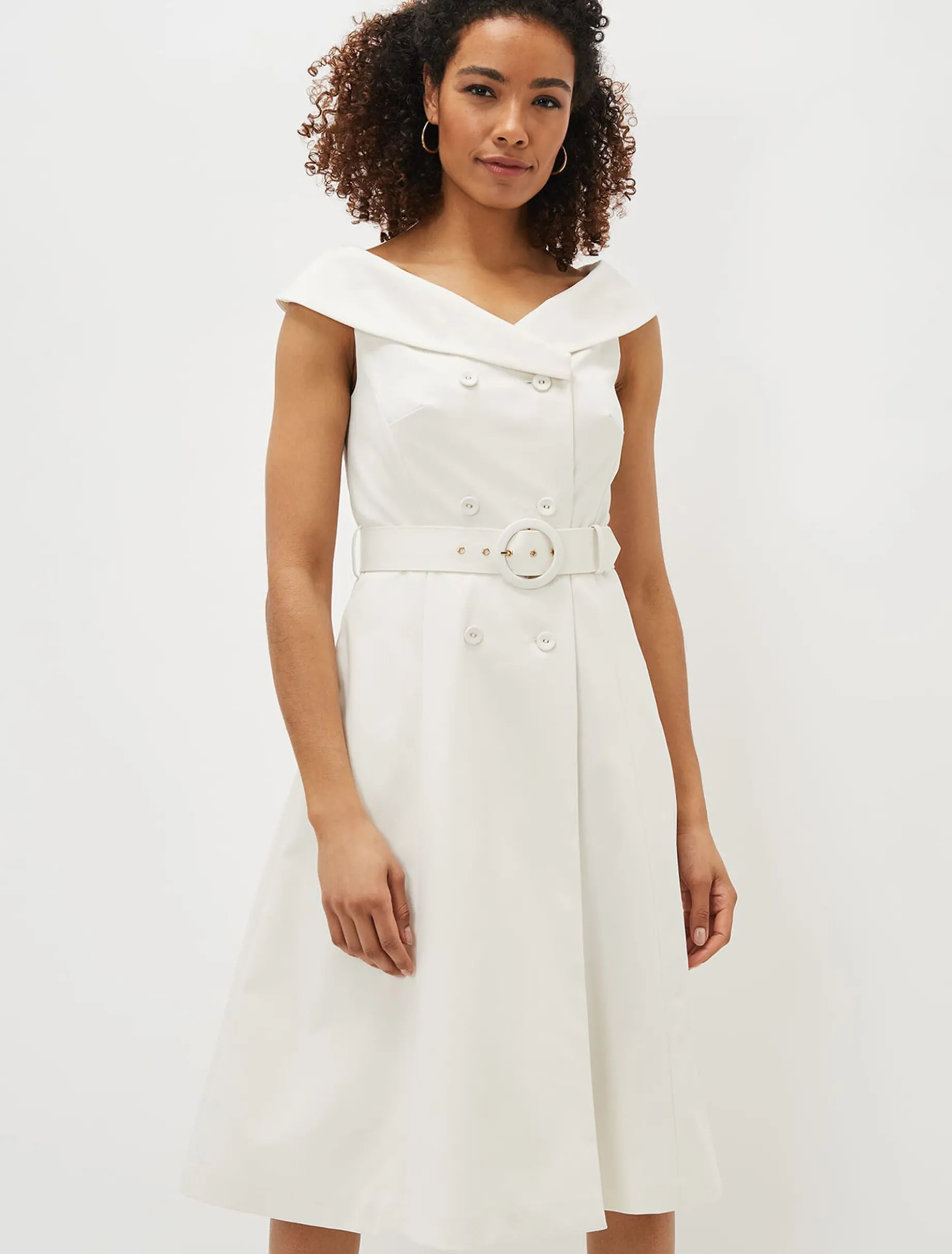 Felicity Double Breasted Midi Dress