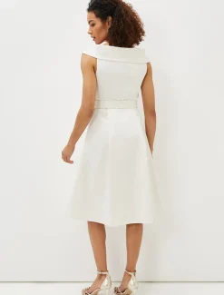Felicity Double Breasted Midi Dress