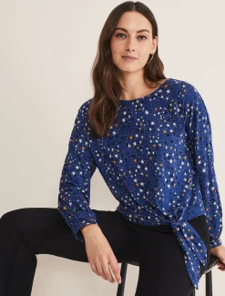 Felisity Star Tie Top