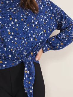 Felisity Star Tie Top