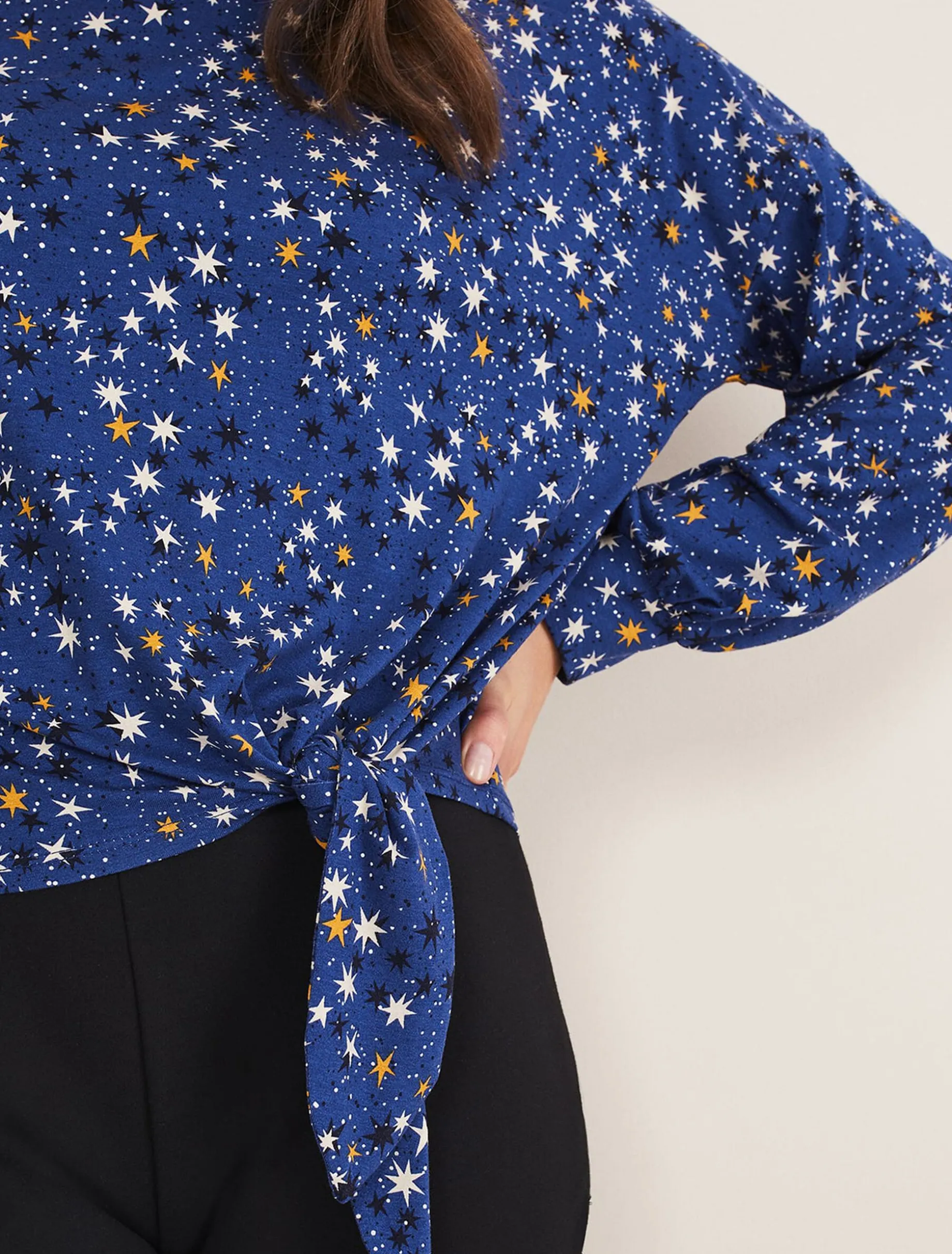 Felisity Star Tie Top
