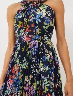 Fenella Pleated Floral Dress