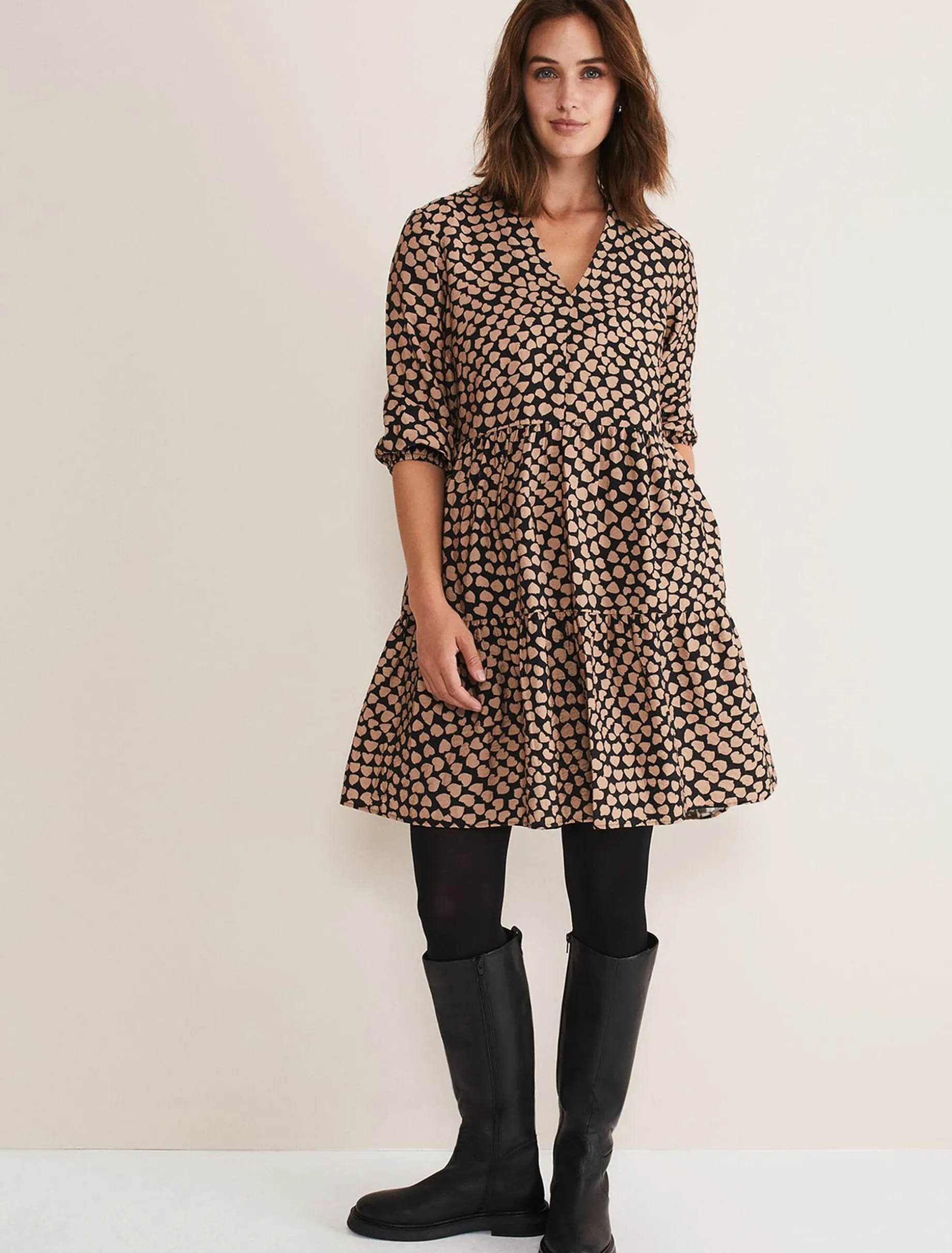 Flat Knee High Boot