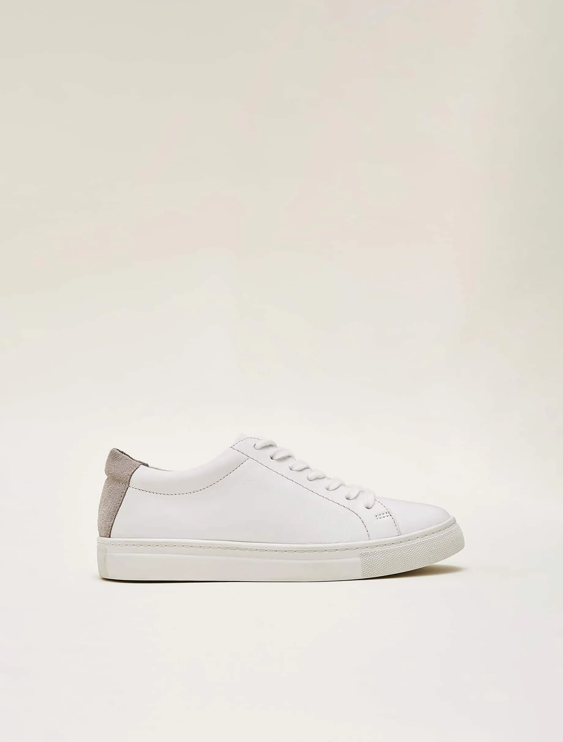 Fleur Leather Trainers