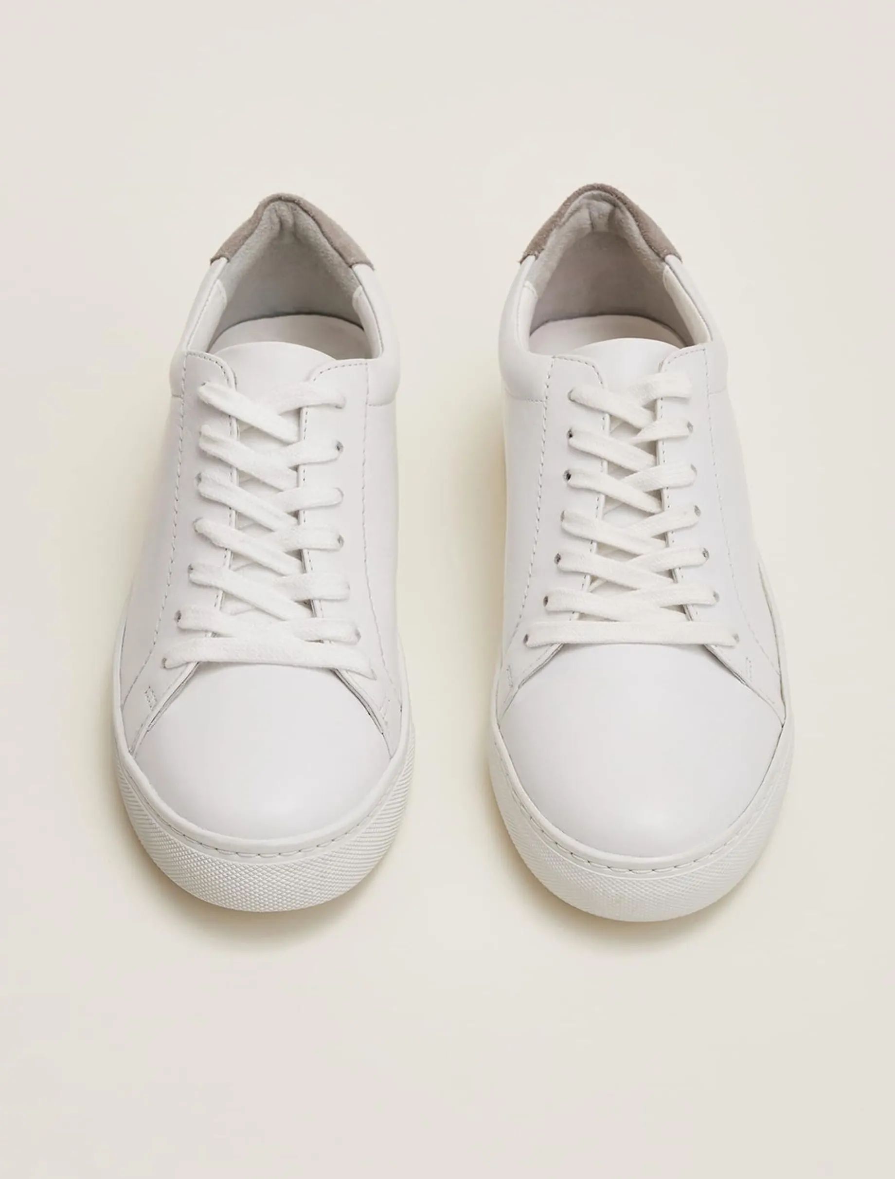 Fleur Leather Trainers