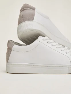Fleur Leather Trainers